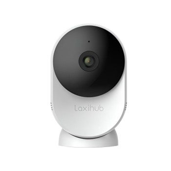 LaxiHub 1080p Wi-Fi Indoor Mini Camera Dual-Band 2.4GHz & 5GHz + MicroSD Card 32GB