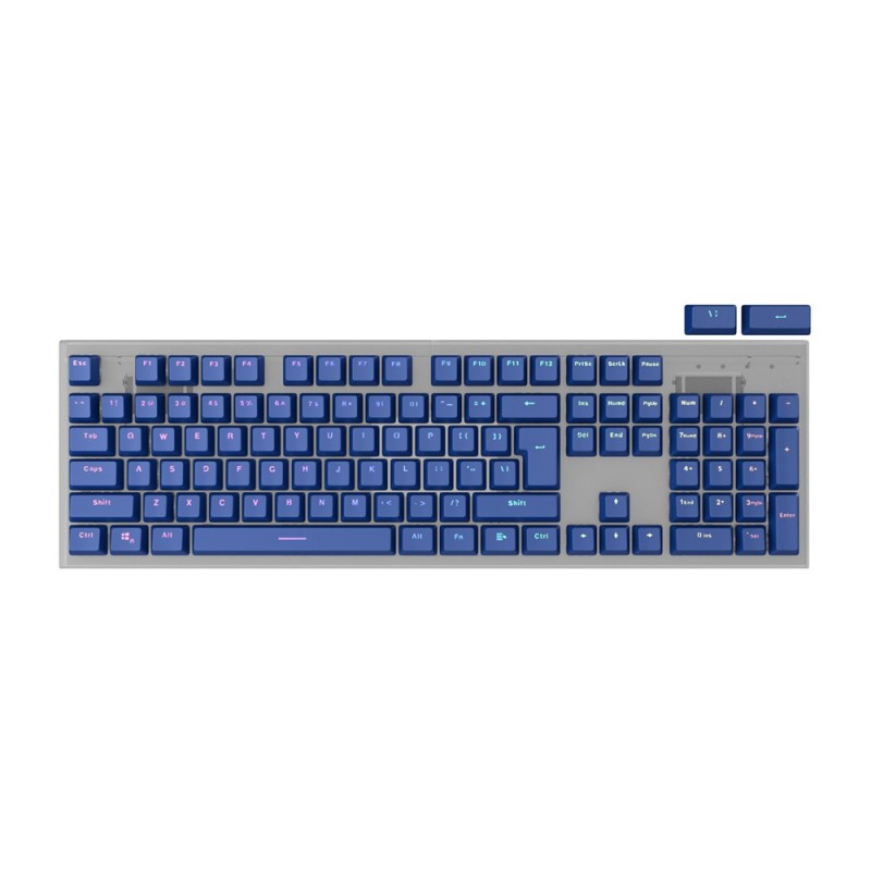 Keycaps Genesis Lead 300 Navy Blue Double Shot