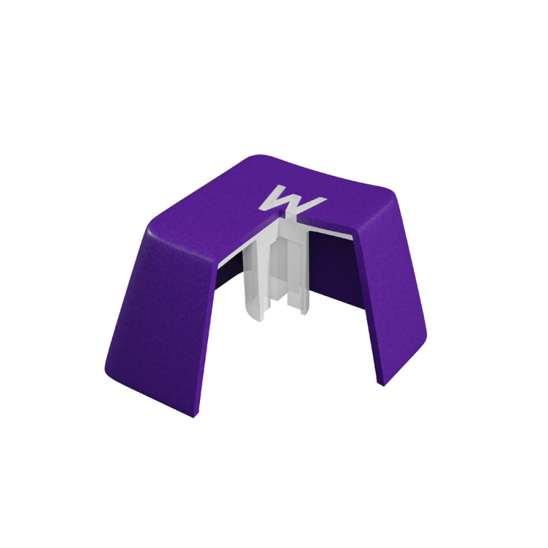 Keycaps Genesis Lead 300 Violet Double Shot