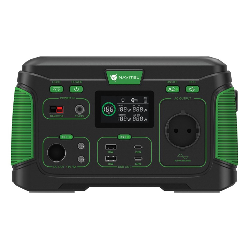 Navitel NS500 Power Station and Jump Starter,120 000mAh, 500W