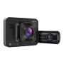 Navitel R250 Dual Car Video Recorder + Rear Camera + WOO MicroSD Card UHS-I (U1) (C10) + SD Adapter, Integra, 64 GB