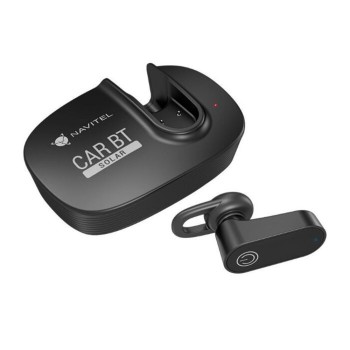 Navitel In-Ear Headset Bluetooth Solar Car, Black (Damaged Box)