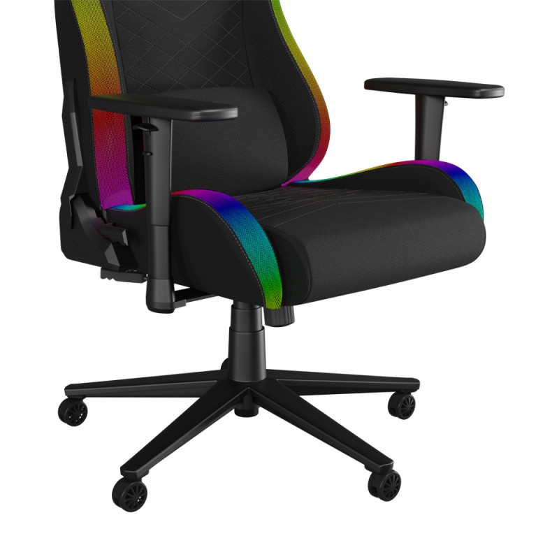 Genesis Chair Trit 660 RGB, Black