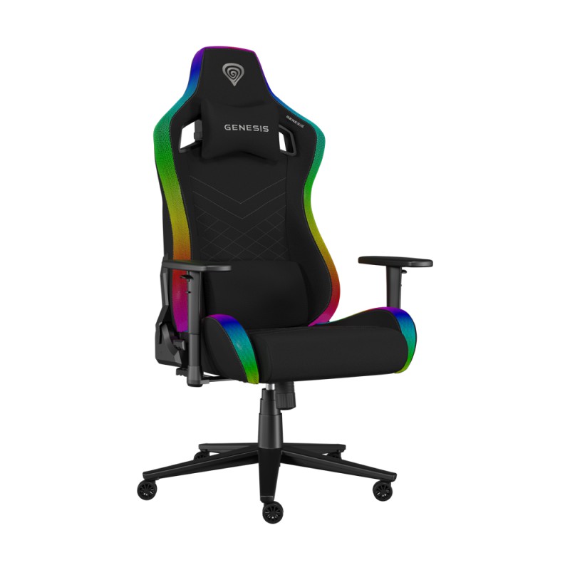 Genesis Chair Trit 660 RGB, Black