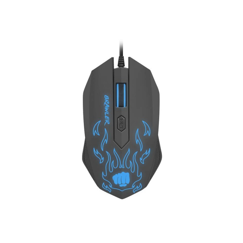 Fury Mouse Brawler, 1600 DPI, Optical, Illuminated