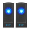 Fury Speaker Skyray, 2.0, 5W, USB, Black