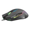 Fury Mouse Hustler, 6400 DPI, Optical, With Software, Black