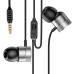 Baseus In-Ear Earphones Encok 3.5mm with Mic H04, Silver