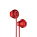 Baseus Half In-Ear Earphones Encok 3.5mm with Mic H06, Red
