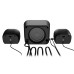 Natec Speaker PUG, 2.1, 11W, USB and 3.5mm, Black