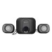 Natec Speaker PUG, 2.1, 11W, USB and 3.5mm, Black