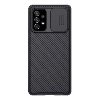 Nillkin Case Carbon Came Shield Pro Samsung A72, Black