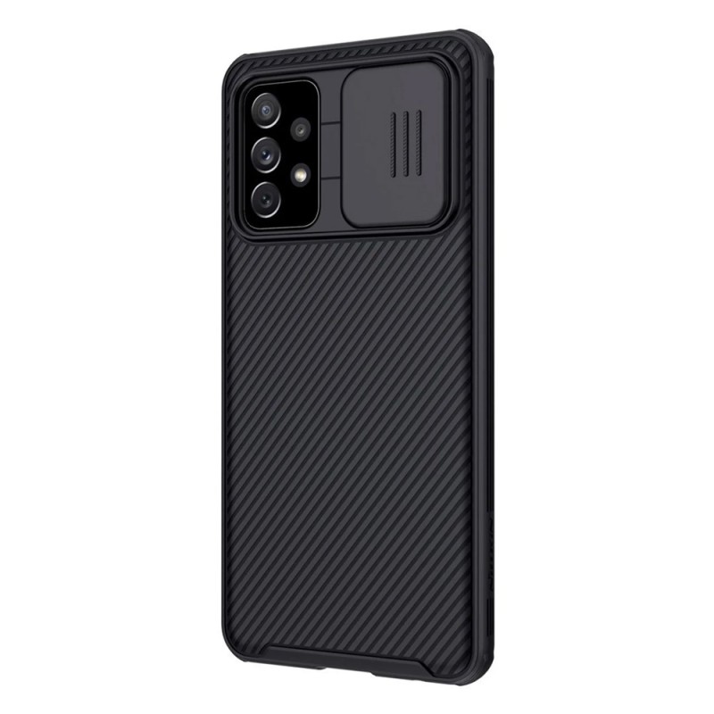 Nillkin Case Carbon Came Shield Pro Samsung A72, Black