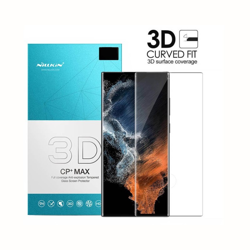 Nillkin Tempered Glass CP+MAX for Samsung S23 Ultra, Black