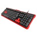 Genesis Keyboard Rhod 110, US Layout, Red