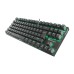 Genesis Mechanical Keyboard Thor 300 TKL, US Layout, Green Backlight, Blue Outemu Switch