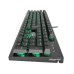 Genesis Mechanical Keyboard Thor 300, US Layout, Green Backlight, Blue Outemu Switch