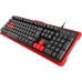 Genesis Keyboard Rhod 110, RU Layout, Red