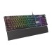 Genesis Mechanical Keyboard Thor 380 RGB, US Layout, RGB Backlight, Blue Outemu Switch