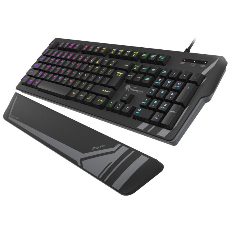 Genesis Keyboard Rhod 350, RGB, US Layout, RGB Backlight
