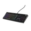 Genesis Mechanical Keyboard Thor 404 US Layout RGB Backlight Mechanical Black Gateron Yellow Pro