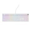 Genesis Mechanical Keyboard Thor 404 US Layout RGB Backlight Mechanical White Gateron Yellow Pro