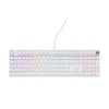 Genesis Mechanical Keyboard Thor 404 US Layout RGB Backlight Mechanical White Oetemu Peach Silent