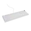 Genesis Mechanical Keyboard Thor 404 US Layout RGB Backlight Mechanical White Oetemu Peach Silent