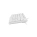 Natec Keyboard Nautilus, US Layout White