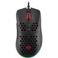 Genesis Mouse Krypton 550, 8000 DPI, Optical, Light Weight, With Software, Black