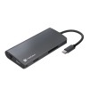 Natec Fowler Plus Hub Usb-c Multiport Adapter 8 In 1 Natec Fowler 2 V2 3x Usb 3.0 Hub, Hdmi 4k, Usb-C, Rj45, Sd, Micro Sd