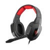 Genesis Headset Argon 400, Stereo, Black-Red