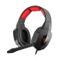 Genesis Headset Argon 400, Stereo, Black-Red