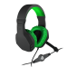 Genesis Headset Argon 200, Stereo, Green