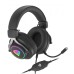 Genesis Headset Neon 750 with Microphone, RGB, Black