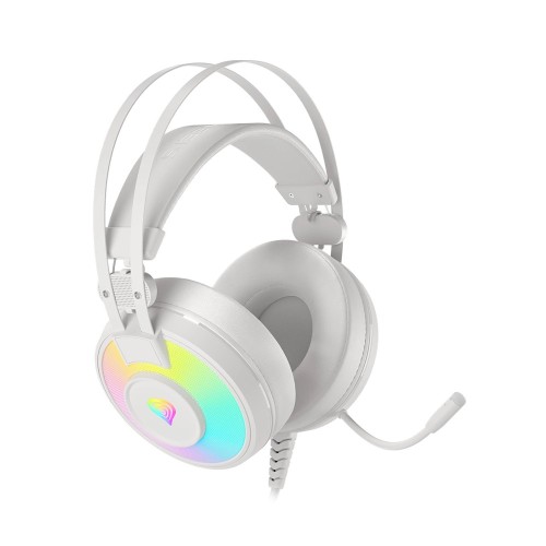 Genesis Headset Neon 600, Stereo, RGB, White