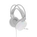 Genesis Headset Neon 613 with Microphone Stereo, RGB, White