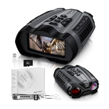 Night Vision Device Infrared High-Definition Camera For Taking, Black