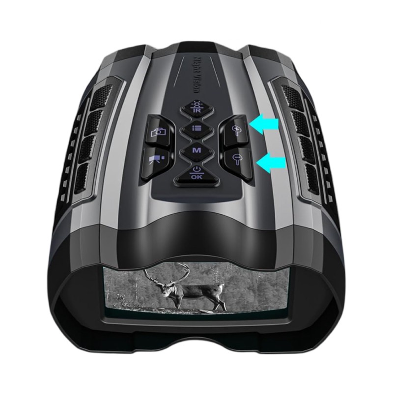 Night Vision Device Infrared High-Definition Camera For Taking, Black