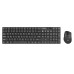 Natec Wireless Combo Keyboard+Mouse Stingray, Black