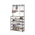 Organize Your Entryway with our 5-Tier Shoe Rack and Hanger, Holds up to 20 Pairs of Shoes.(Black, 5-Tier)