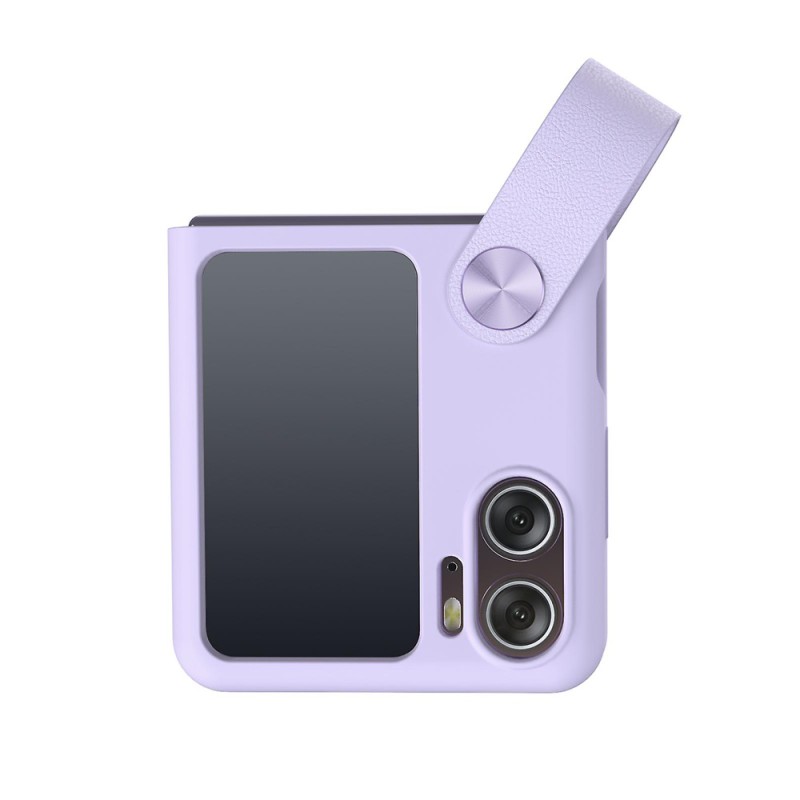 Oppo Case Liquid Silicone Oppo Find N2 Flip, Purple