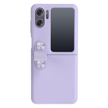 Oppo Case Liquid Silicone Oppo Find N2 Flip, Purple