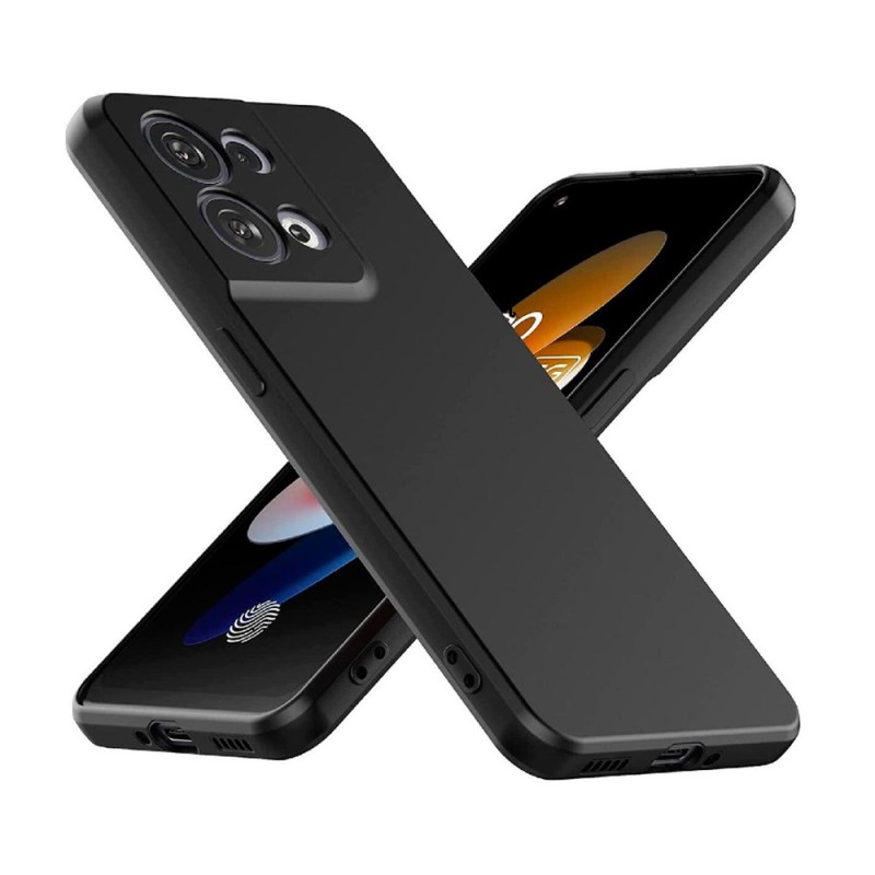 Oppo Case Liquid Silicone Oppo Reno 8 5G, Black Oppo Case Liquid Silicone Oppo Reno 8 5G, Black