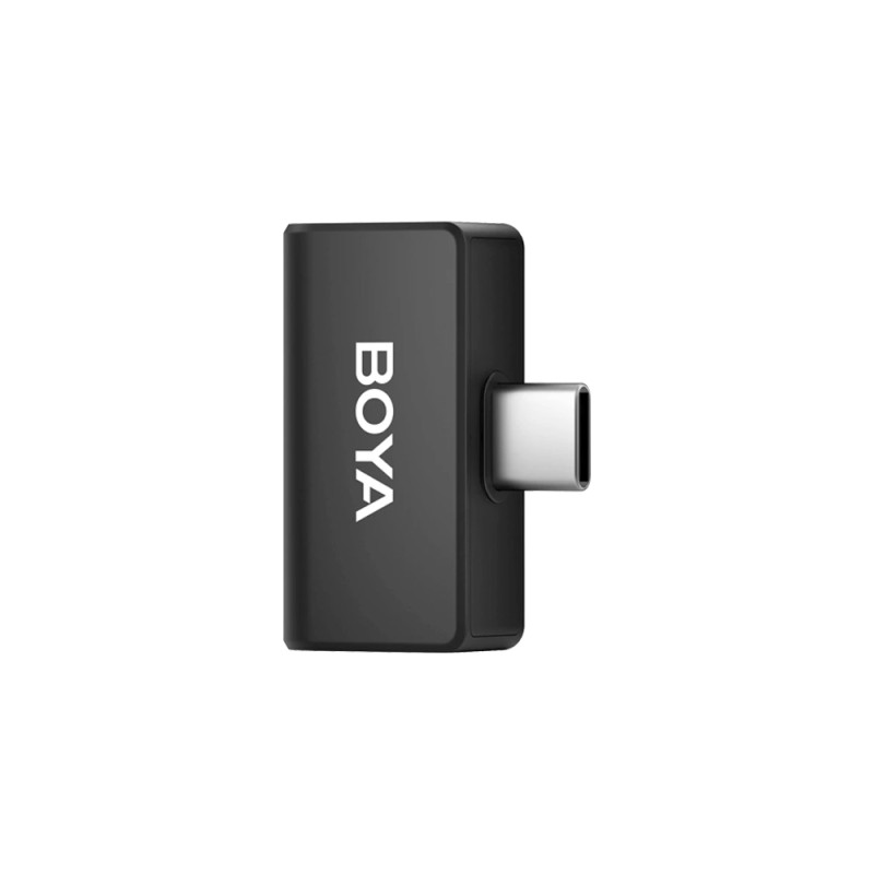 Boya Wireless Microphone Dual-Channel System (Omic-D-B), Lightning Jack, Black