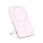 Baseus Power Bank Magsafe PicoGo Qi2 with Kickstand 5000mAh, 20w with cable Type-C 0.3m, Pink