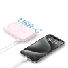 Baseus Power Bank Magsafe PicoGo Qi2 with Kickstand 5000mAh, 20w with cable Type-C 0.3m, Pink