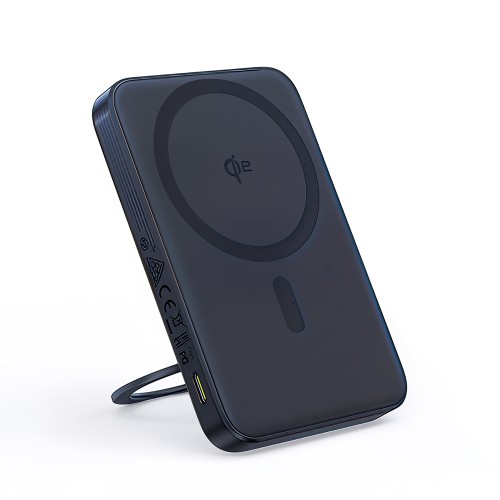 Baseus Power Bank Magsafe PicoGo Qi2 with Kickstand 5000mAh, 20w with cable Type-C 0.3m, Black