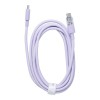Baseus Cable Explorer Smart Temperature Type-C to Type-C 5A 100W 2m, Nebula Purple