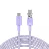 Baseus Cable Explorer Smart Temperature Type-C to Type-C 5A 100W 2m, Nebula Purple